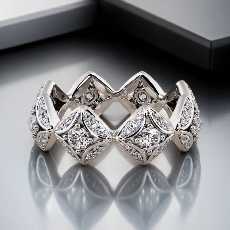 Geo Stone Ring